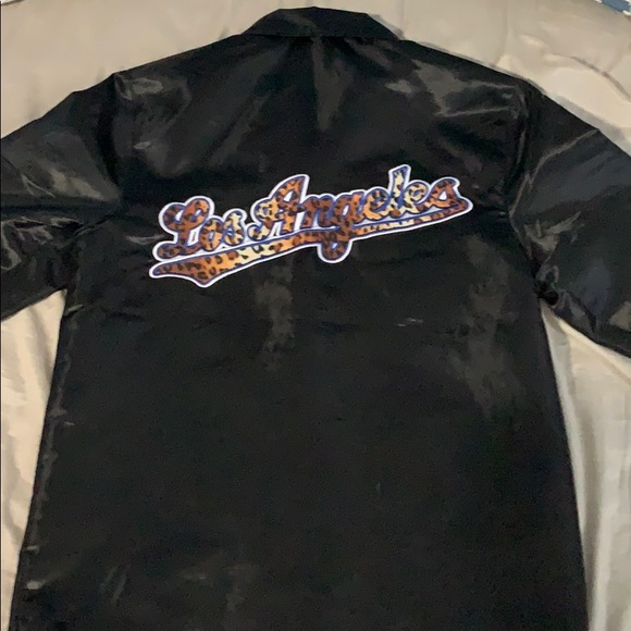 *STARTER* COACH JACKET. BLACK BLACK EDITION. - Picture 6 of 7